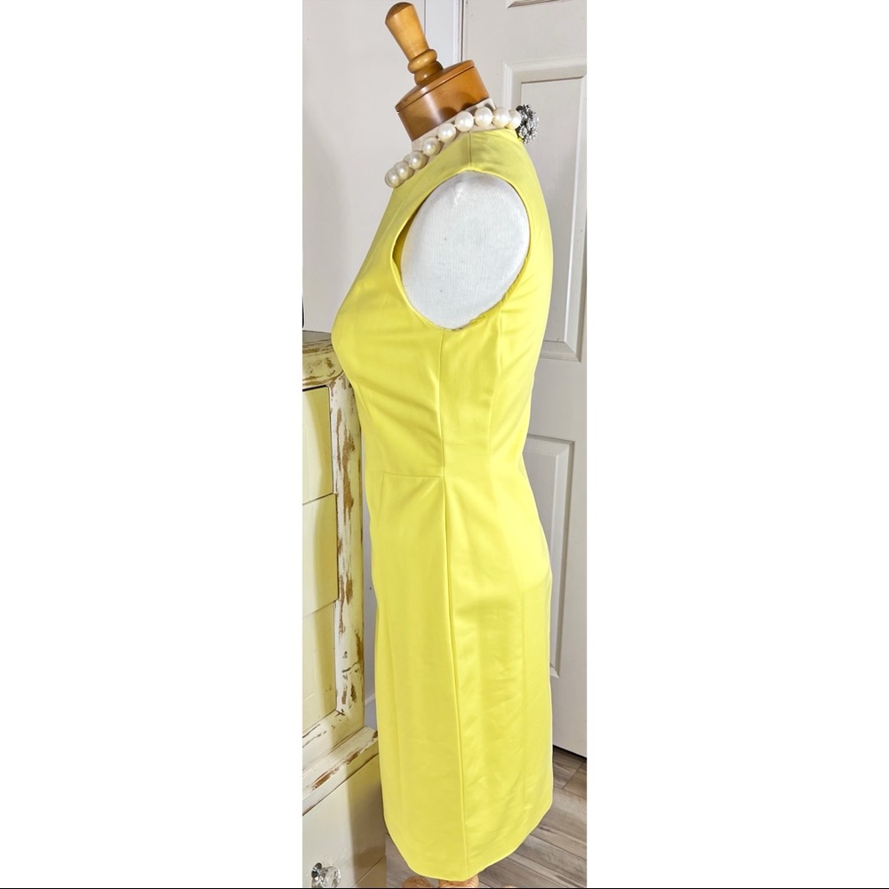 Gianni Versace Vintage Yellow Cocktail Dress - Picture 5 of 11